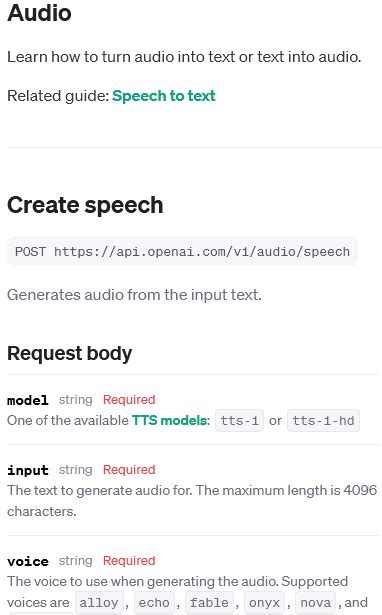 TTS model has a "hidden" 4096 characters limit - API - OpenAI Developer ...