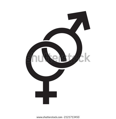 Gender Male Female Icon Vector Illustration Stock Vector Royalty Free