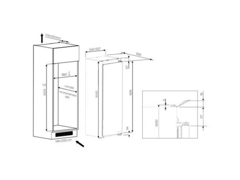 Refrigerateur Integrable Whirlpool Arg Arg Conforama