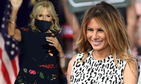 Jill Biden Vs Melania Trump Jill More Active As Fan And Supporter Of