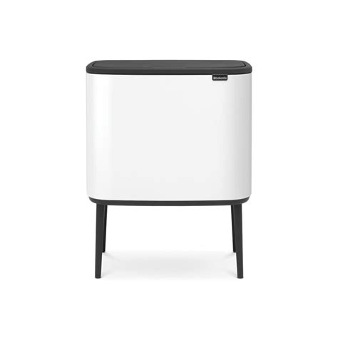 Brabantia Bo Touch Bin Roska Astia L Valkoinen Hinta Hobbyhall Fi