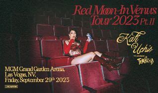 Kali Uchis Red Moon In Venus Tour Pt II Tickets In Las Vegas At MGM