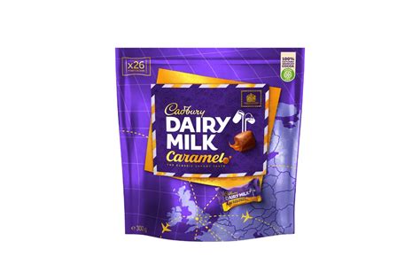 Cadbury Caramel Chunks Pouch 300g - Beirut Duty Free