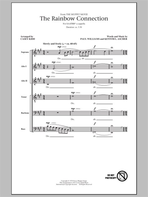 The Rainbow Connection | Sheet Music Direct