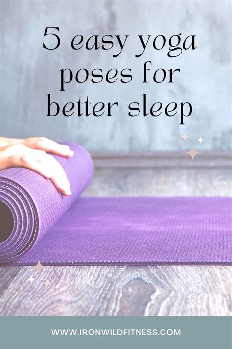 5 Easy Yoga Poses For Better Sleep Artofit