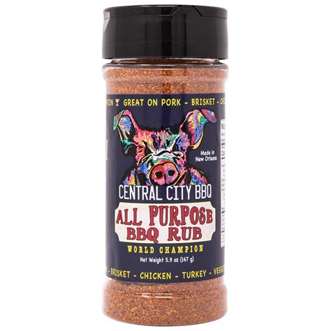 Central City BBQ All Purpose BBQ Rub Meadow Creek Barbecue Supply