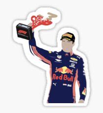 Max Verstappen Stickers Redbubble