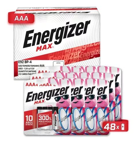 Pila Energizer Max Aaa Alcalina Blister Unidades V