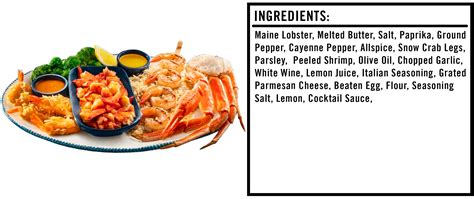 Every Ingredient in Red Lobster's Ultimate Feast, Explained