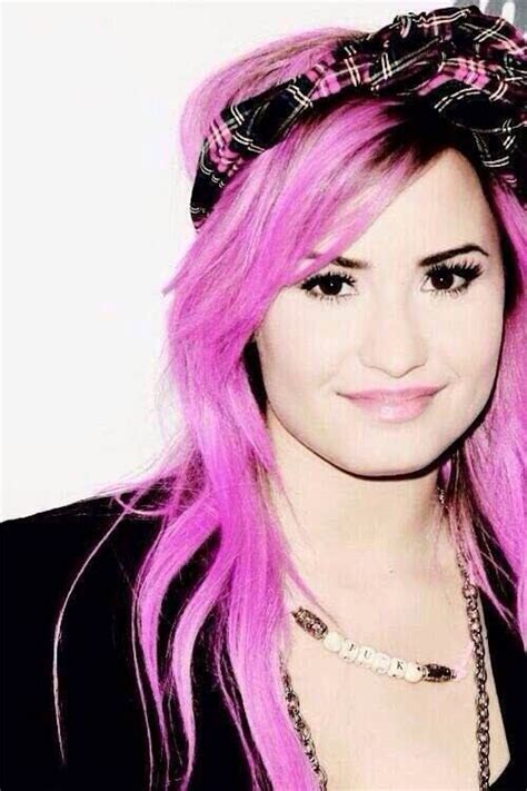 Demi Lovato! I love her new pink hair! Absolute perfection!! | Demi ...