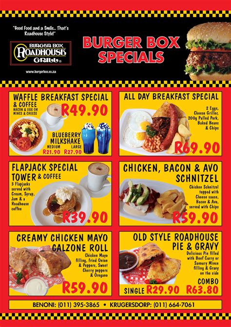 SPECIALS | burgerbox