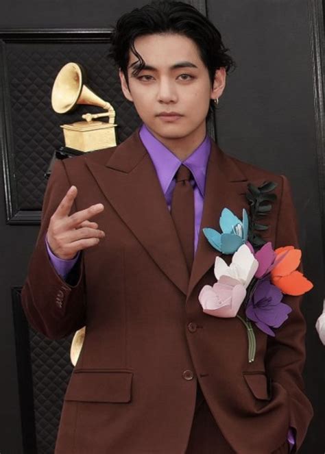 220403 BTS GRAMMY AWARDS 2022 Kim Taehyung Taehyung V Taehyung