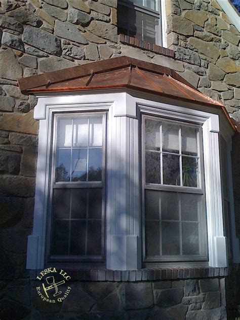 Leska LLC Silver Spring MD Bay Window Copper Roof Bay Window