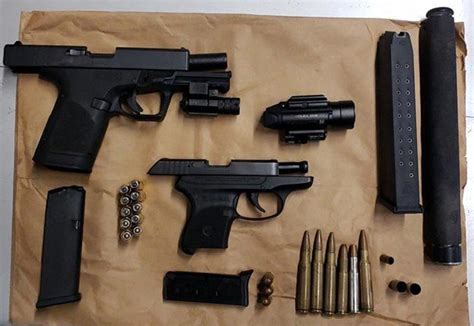 San Diego Police Arrest 3 Men And Recover 3 Guns 1 Stolen And 1 Unregistered Along With Drugs