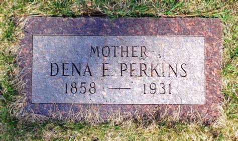 Dena E Larson Perkins 1858 1931 Homenaje De Find A Grave