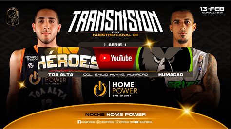 Home Power Presenta Heroes De Toa Alta Vs Grises De Humacao 13 2 24