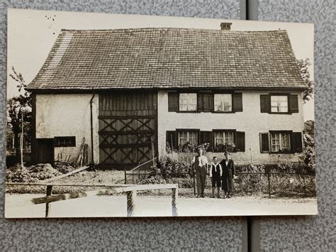 Echt Photo Karte Tägerwilen TG Wohnhaus mit Familie Kaufen auf