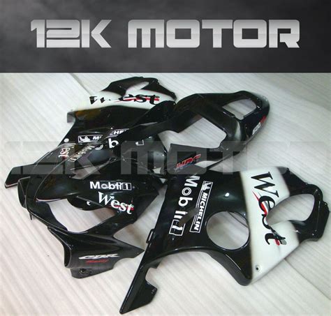 Black White Fairing Kits Fit For Honda Cbr Rr Aftermarket