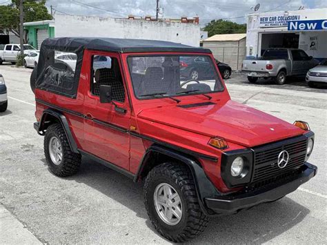 1979 Mercedes Benz G Class 230ge Convertible Classic Mercedes Benz G