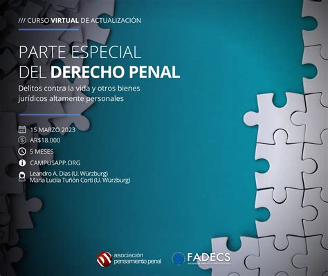 Curso Virtual Parte Especial Del Derecho Penal Delitos Contra La