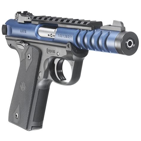 Ruger Mark Iv 2245 Lite Blue Threaded Barrel 22lr · 43924 · Dk Firearms