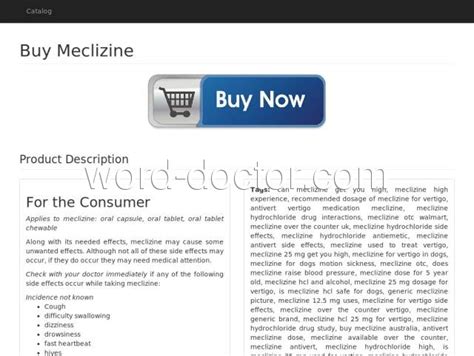 Buy Meclizine | Meclizine Otc - Meclizine Over The Counter For Dogs