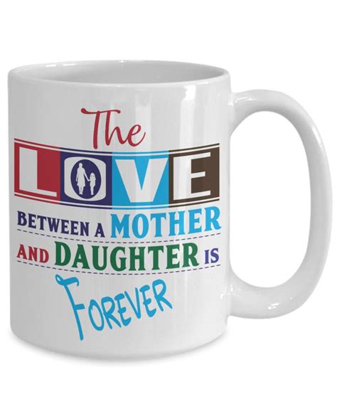 The Love Between A Mother And Daughter Is Forever T For Etsy