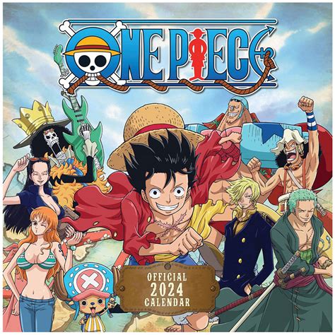 One Piece Square Calendar 2024 The Woodley Outlet