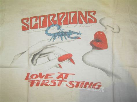 Scorpions Love At First Sting Tour 1984 Tshirtslayer Tshirt And Battlejacket Gallery