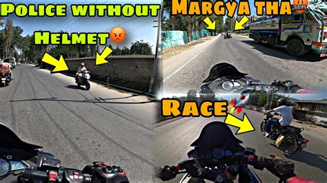 Cause Of Accident On Road Mad Scooty Rider Race With Random