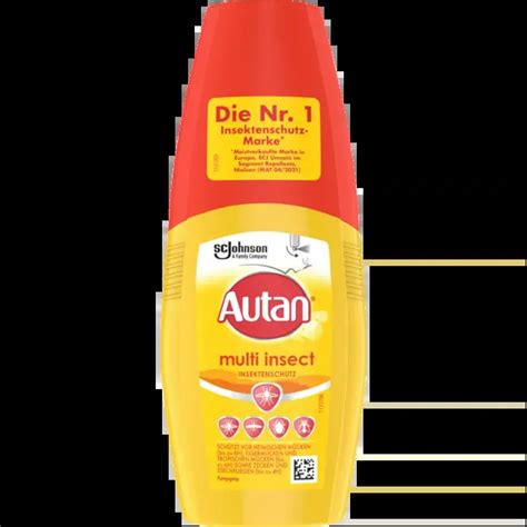 Autan Insectenbeschermings Spray Protection Plus Multi Insect Ml