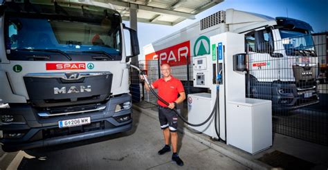 Spar Stellt LKW Flotte Auf Biogenen Kraftstoff Um Energate Messenger