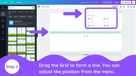 How to Create Gradient Frames and Lines in Canva - Blogging Guide