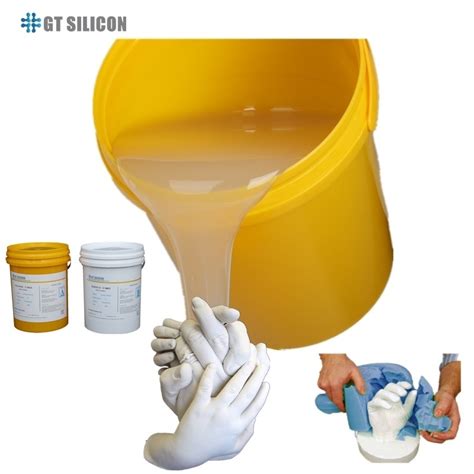 Liquid Silicone Rubber RTV 2 LSR For Making Gypsum Plaster DIY Craft