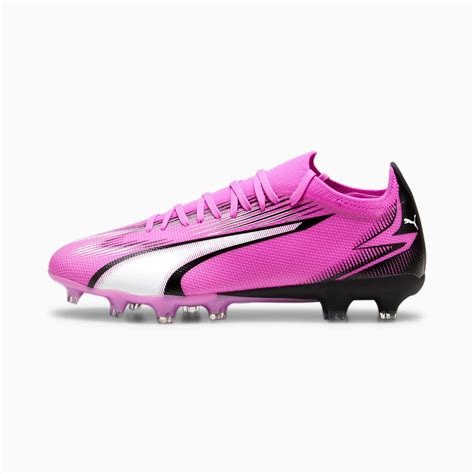 Ultra Match Fg Ag Unisex Football Boots Poison Pink Puma White Puma