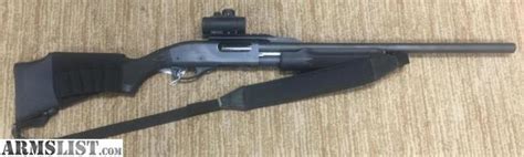 Armslist For Sale Remington 870 Synthetic 12 Gauge Shotgun With Fully Rifled Cantilever