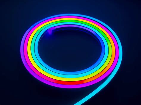 Адресная гибкая неоновая LED лента SMART 1 м 19х8.5 мм 14.4 Вт 24В IP67 ...