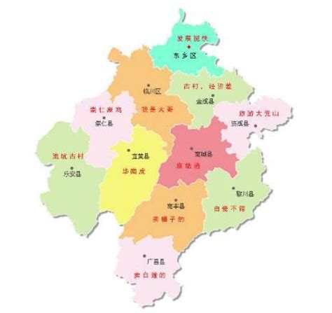 南昌各区划分图 南昌 南昌8区三县 第4页 大山谷图库