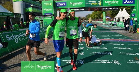 55000 Runners To Join Schneider Electric Marathon De Paris For