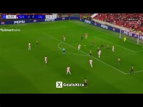 Christos Zafeiris Goal Slavia Praha Vs Lille Goals And Extended