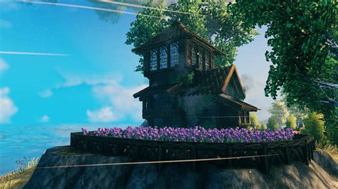 Small Medieval Plains House Valheim Build