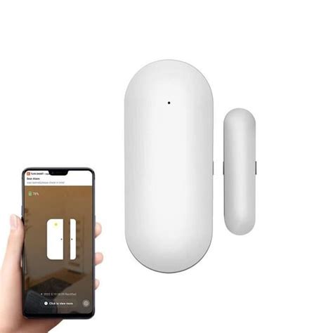 PGST kit d alarme maison sans fil Capteur pour portes et fenêtres WiFi