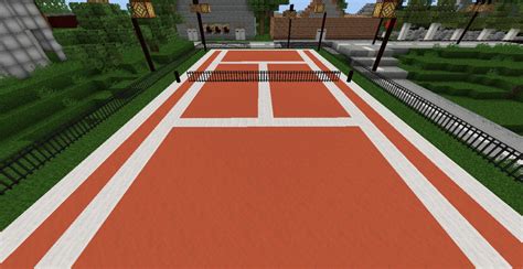 Minecraft Tennis Court Minecraft Map