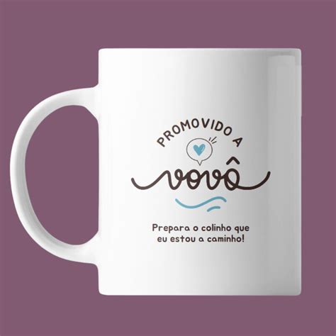 Caneca Para Vov Loja Artinprints Elo Produtos Especiais