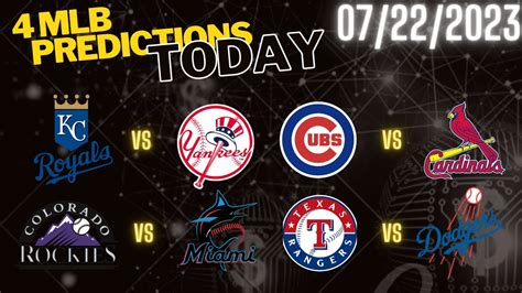 4 Mlb Predictions Today 72223 Mlb Picks And Predictions Today Mlb