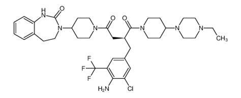 Piperidina S Amino Cloro Trifluorometil Fenil