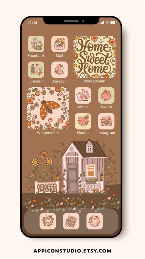 Cottagecore Aesthetic App Icons Ios Icons IPhone Icons Etsy Iphone