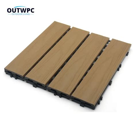 Composite Interlocking Deck Tiles Outwpc