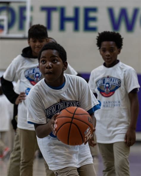 Photos: Kira Lewis Jr., Hancock Whitney host basketball clinic at KIPP Morial Photo Gallery ...