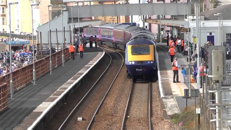 First Great Western Class 43 Hst Arrives And Departs Dawlish Youtube